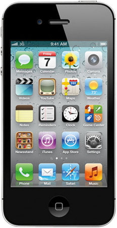 Смартфон Apple iPhone 4S 64Gb Black - Липецк