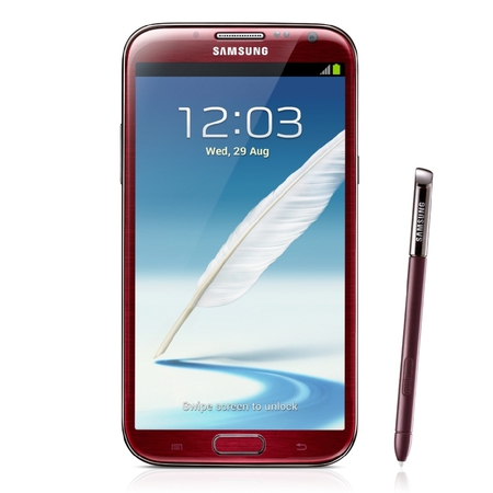 Смартфон Samsung Galaxy Note 2 GT-N7100ZRD 16 ГБ - Липецк